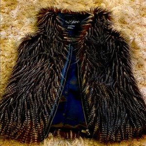 Faux Fur Vest | Sz Small